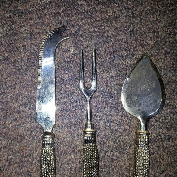 Vintage set for cheese - Picture 2 of 3